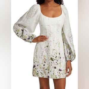 Zimmermann dancer panelled mini dress